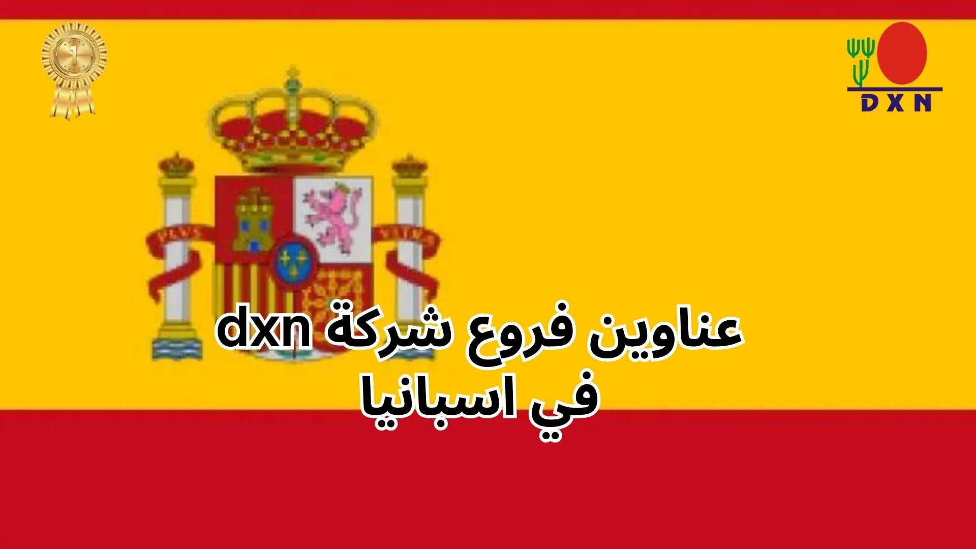 عناوين شركة dxn في اسبانيا